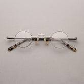 Loc Retro Small Round Glasses Frame Round Frames Southood Gun